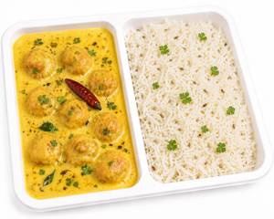 Kadhi Pakoda with Jeera Rice Combo