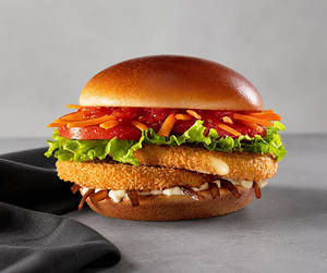 Nacho Salsa Burger