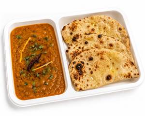 Dal Fry Tandoori Spl & 4 Tandoori Roti Combo