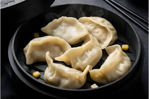 Steamed Cheese & Corn Momo [6 Pieces]