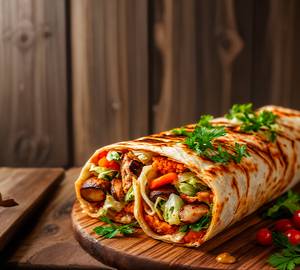 Cheese mushroom shawarma [roll]