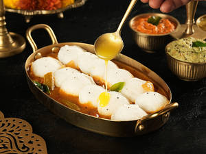 Jain Ghee Button Idli