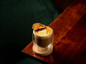 Almond Croissant Latte