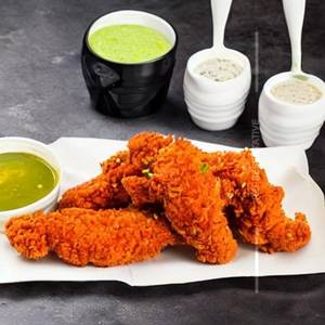 Krunchy Fried Chicken Strips ( Boneless )