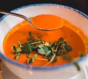 Cream of tomato soup