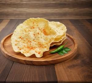 Fried papad [1 piece]