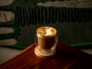 Date Cardamom Latte