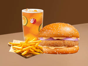 Garden Zapper Burger Meal