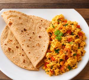Chapati With Scrumbled Eggs