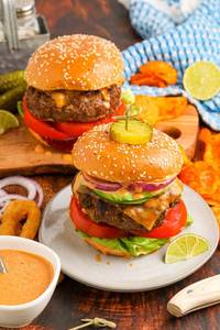Non veg chipotle burger