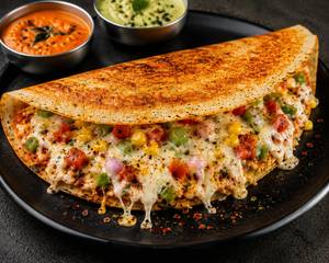 Schezwan Pizza Dosa
