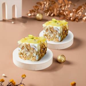 Eggless Pineapple Pastry [Set of 2]