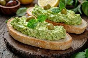 Guac And Mozzarella Toast