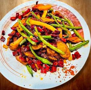 Hot And Numbing Vegetables