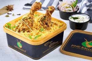 Chicken Biryani (Served With Raita