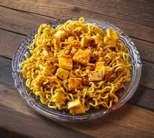 Paneer vegetable cheese maggi
