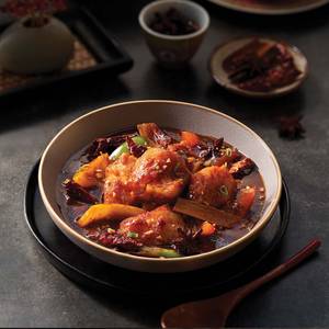 Wok Tossed Fish In Dark Sichuan Sauce