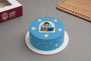 Workaholic Man Cake [500 Grams]
