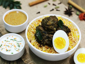 Mini Pepper Chicken Biryani
