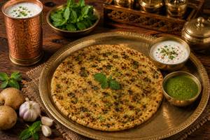 Aloo Pudina Da Paratha