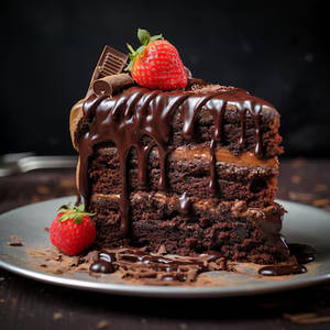 Madagascar Chocolate Cake