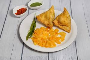 Samosa Plate (2 Pieces)