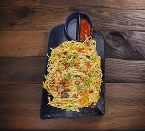 Veg Burnt Garlic Noodles
