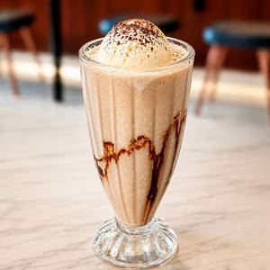 Cold Coffee With Vanilla Icecream