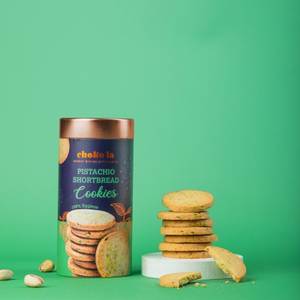 Pistachio Shortbread Cookies