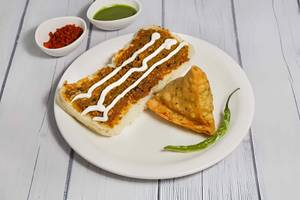 Schezwan Samosa Pav
