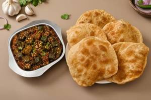 Bhindi Masala + 5 Pc Poori