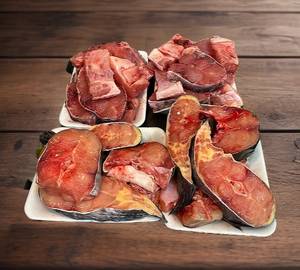Fresh Dasi Boal fish whole (Bengali cut Cleaned)1kg with Head with tail 8-10pic