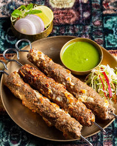 Mutton Seekh Kebab (6 Pieces)