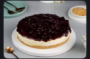 Blueberry Baked Cheesecake