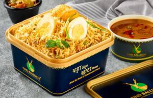 Egg Biryani (3 Pc) (Served With Raita)