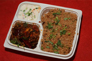 Plain Biryani With Chicken Chinthamani