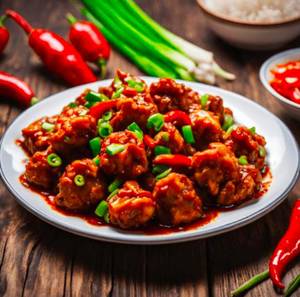 Chicken Manchurian (dry)