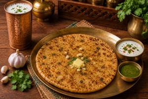 Aloo Lasan Da Paratha