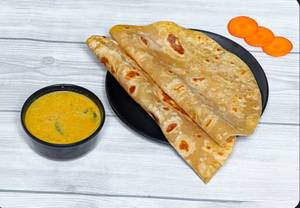 3Chapathi 1 veg kuruma/kadala curry