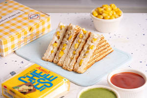 Corn Cheese Sandwich