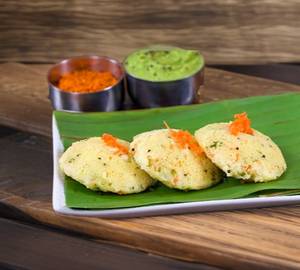 Rava Idli [2 pieces]