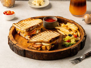 Indian Style Sourdough Sandwich