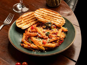 Veg Arrabiata Pasta