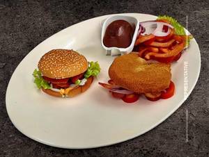 Bbq Chicken Steak Burger