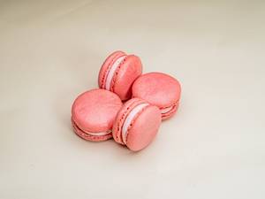 Raspberry Macarons