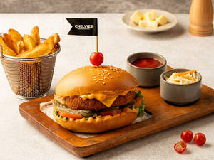 Peri Peri Cheese Burger