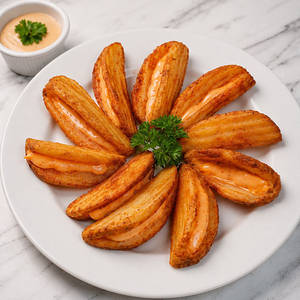Butter Garlic Potato Planks