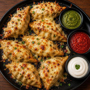 Pizza Cheese Momos