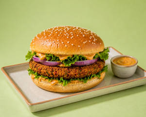 Herb Chilli Crunch Burger