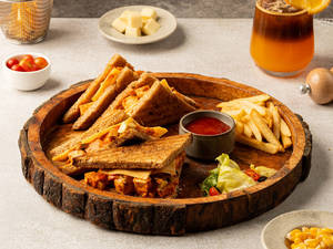Peri Peri Cottage Cheese Sandwich